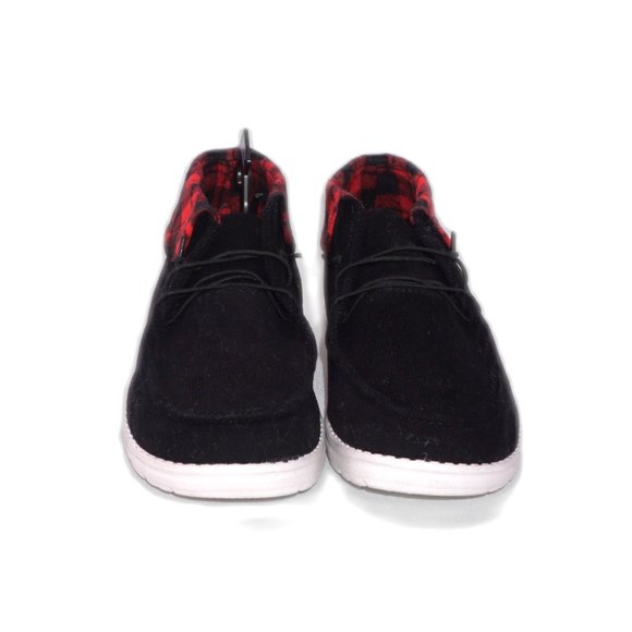 No Boundries NoBo Black Corduroy Lace Up Loafers Women's Size 11 NWOT - Picture 3 of 6